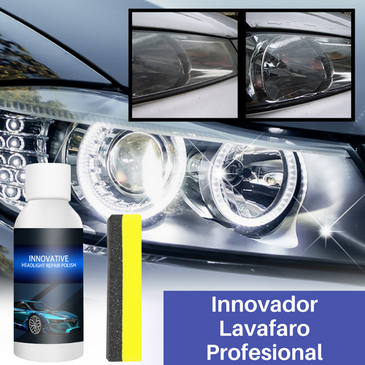 CLEAN LIGHT- PRO Líquido Reparador de Faros de Coche 50ml